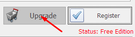 Click Upgrade Button