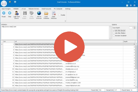 Email extractor tool — extract emails and phone numbers from any website or online directory